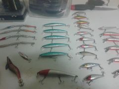 Squid, Salmon & Mulloway Lure Collection